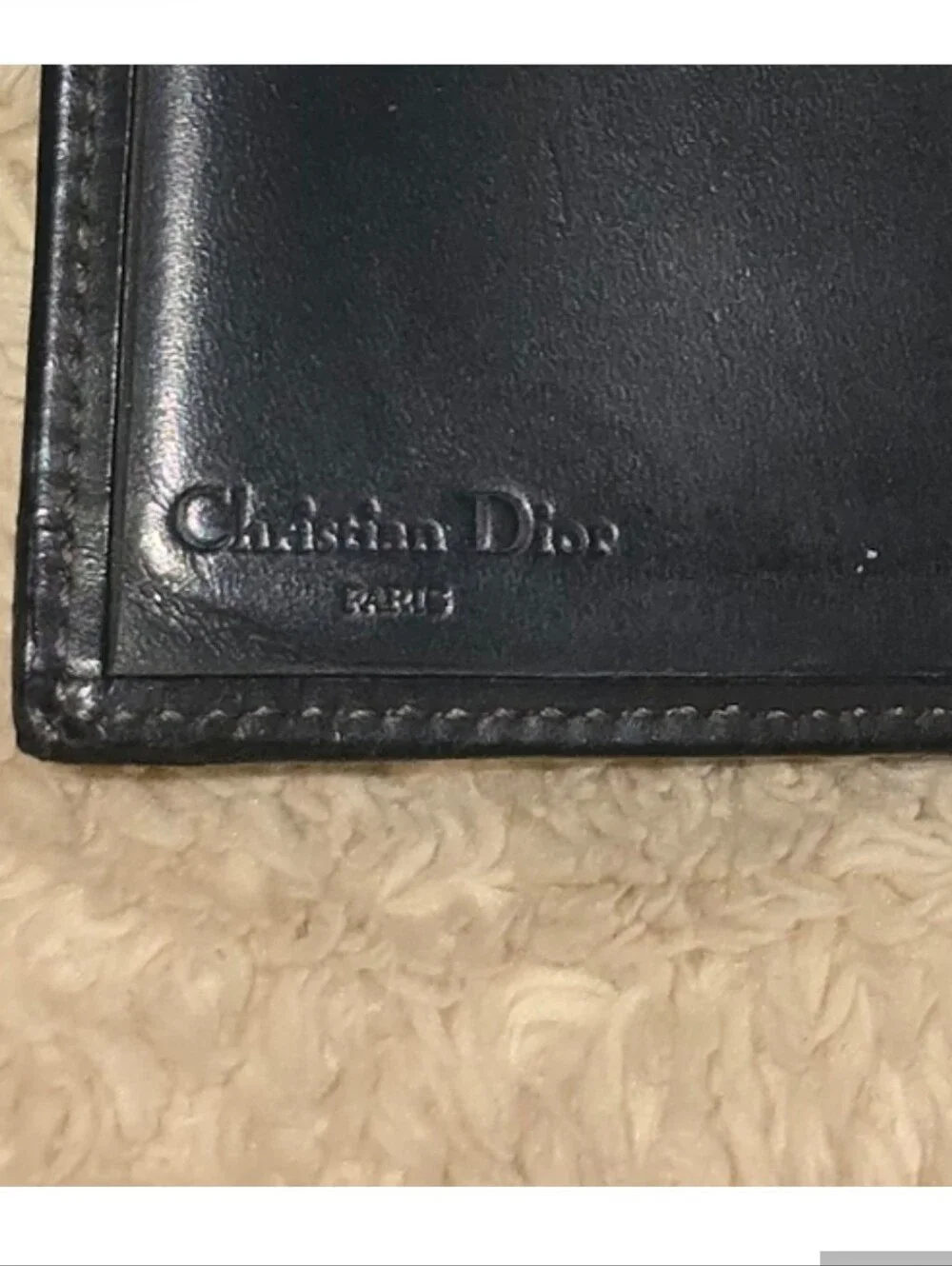 Christian Dior Trotter Canvas Compact Wallet, Good Vintage Cond, Sz 4.25